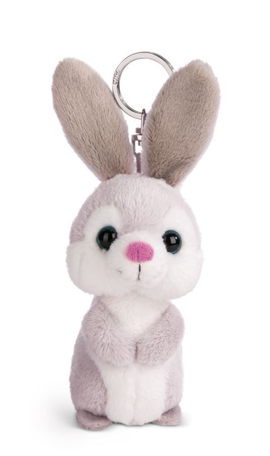 Obesek za ključe NICI Rabbit Fynn Fluffy - plišast, 10 cm
