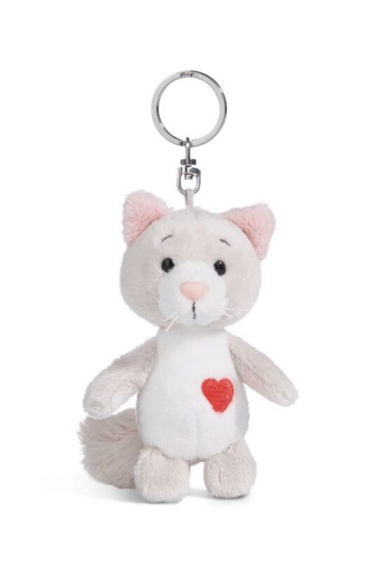 Obesek za ključe NICI Love Cat Fluffy - muca, 10 cm