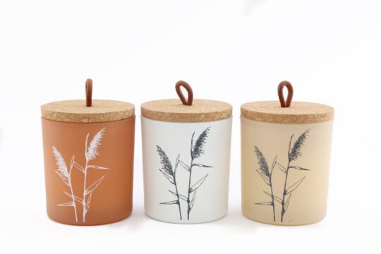 Sveča SILFC - pampas, 11x7 cm