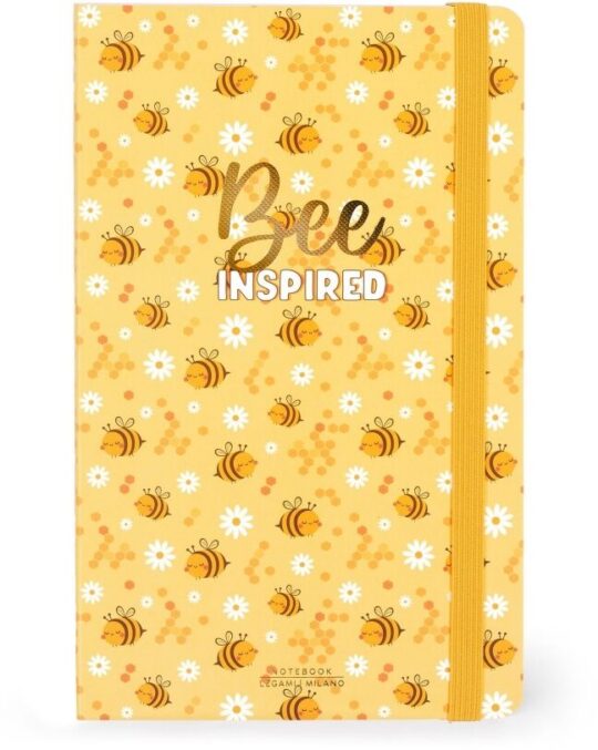 Beležka LEGAMI - Črtasta, 9 x 13 cm, Bee