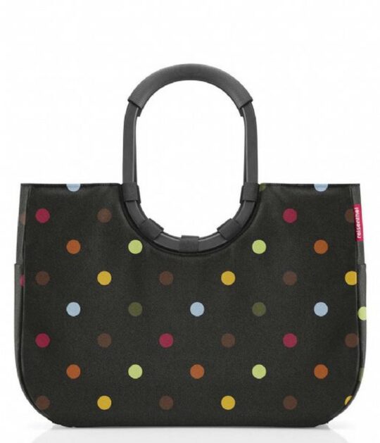 Nakupovalna torba REISENTHEL Loopshopper L - potisk dots, velikost L