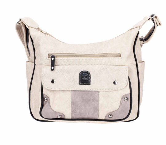 Torbica za čez ramo LS COLLECTION - črna, ženska