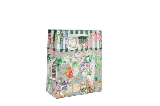 Darilna vrečka - Flower Shop, 19x23cm