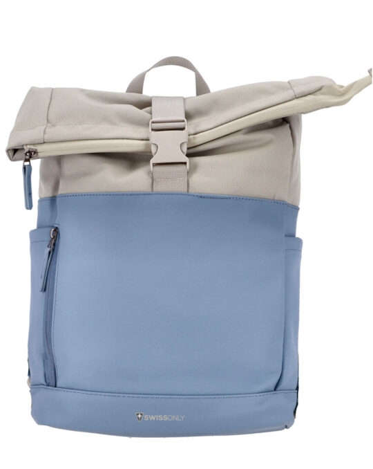 Nahrbtnik za prosti čas SWISS ONLY Rolo Two Tone - modro bež, 16 l