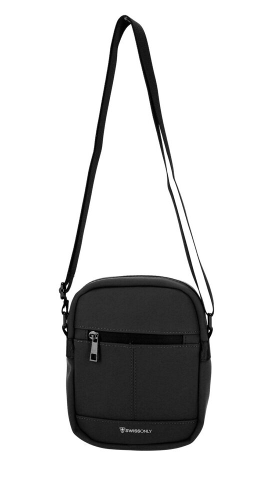 Torbica za čez ramo SWISS ONLY - siva, unisex