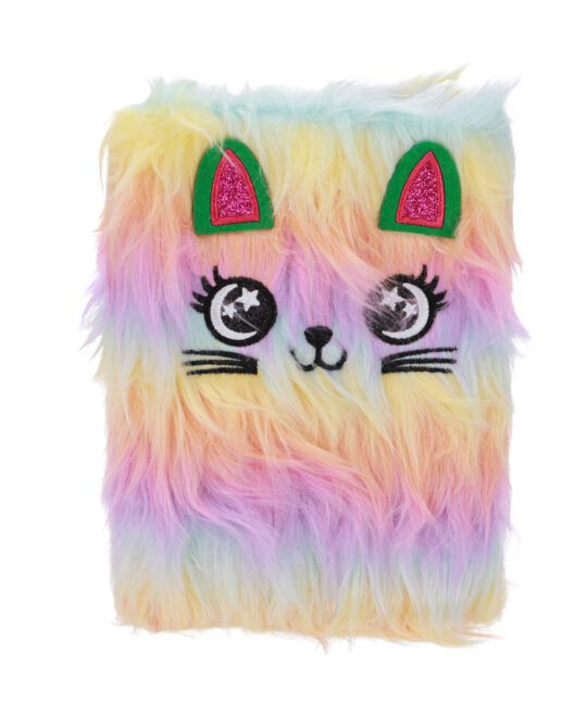 Blok SUPERSTAR pliš - A5, muca, 80 listov