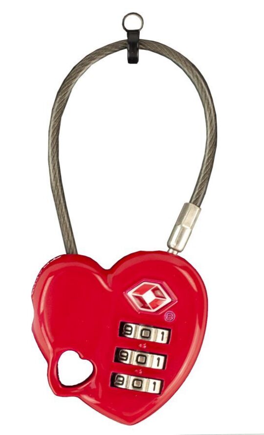 Ključavnica TRAVEL&MORE TSA - številčnica