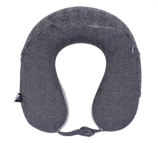 Potovalna blazina TRAVEL & MORE Memory - siva, spominska pena