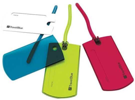 Oznaka za kovček TRAVEL BLUE Jelly - živahna, prilagodljiva