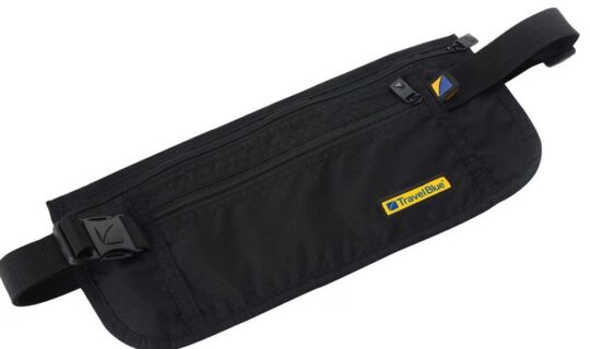 Pasna torbica TRAVEL BLUE Ultra Slim - za denar