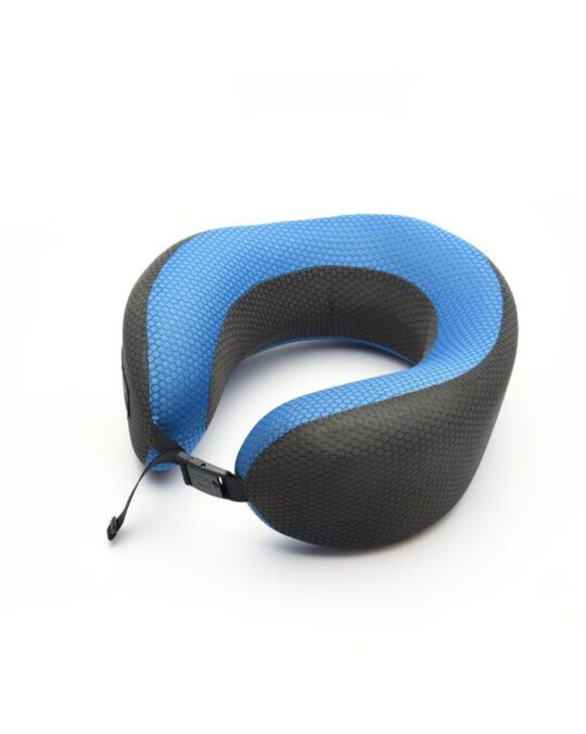 Potovalna blazina TRAVEL BLUE Memory - modra, spominska pena