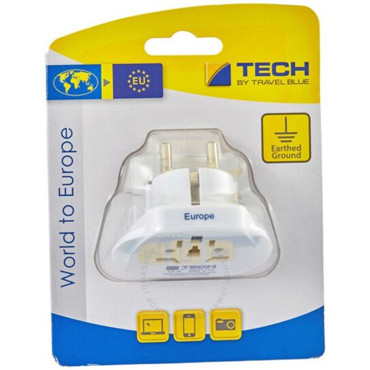 Potovalni adapter TRAVEL BLUE TB-901 - svetovni, moder