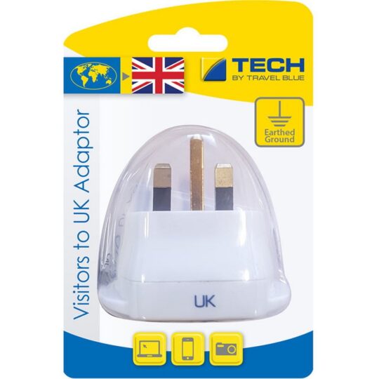 Potovalni adapter TRAVEL BLUE UK