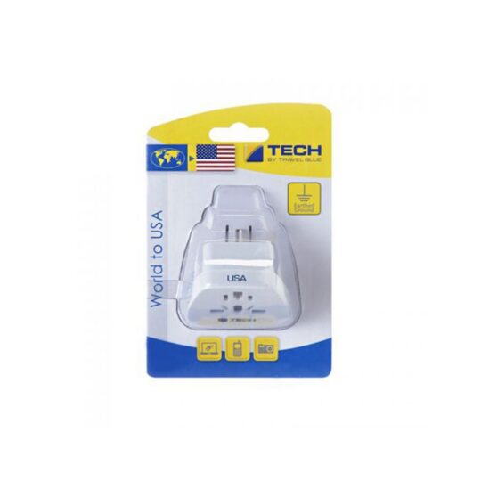 Potovalni adapter TRAVEL BLUE - world-wide, moder
