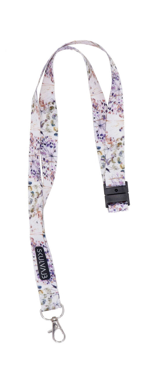 Ovratni trak SKUL VAJB Spring - 65x2 cm, pomladni motiv