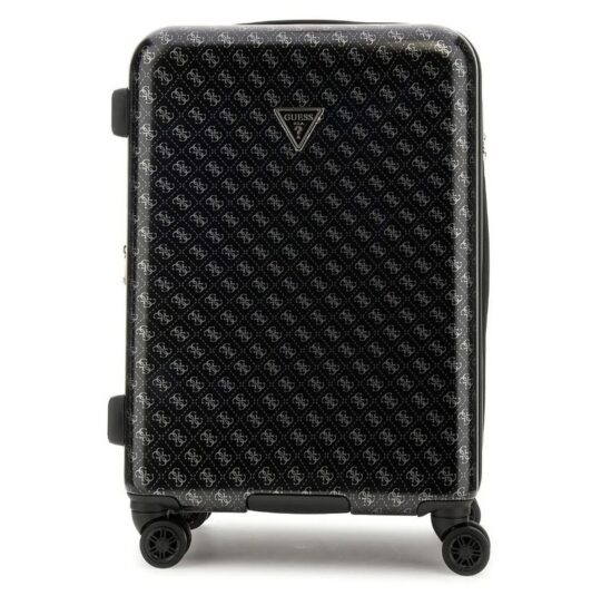 Kovček GUESS - črn, velik