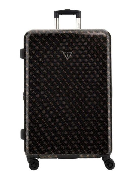 Kovček GUESS - rjav, velik