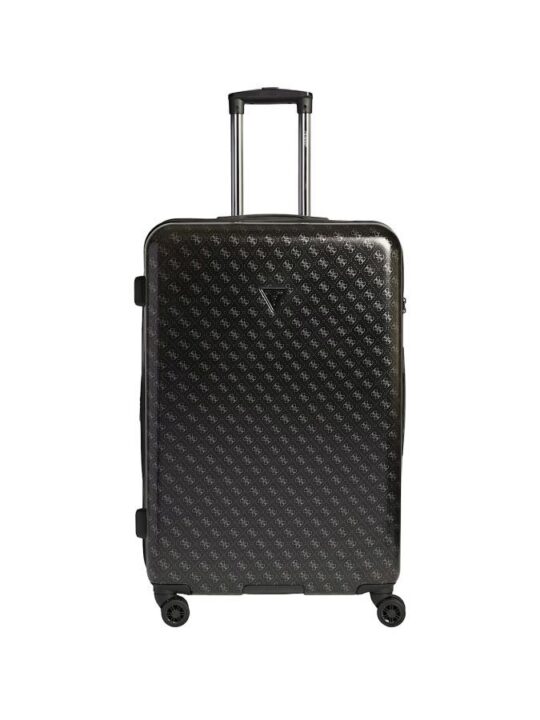 Kovček GUESS - siv, velik