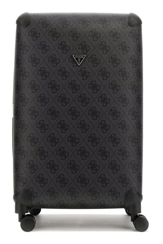 Kovček GUESS Berta - siv, srednji