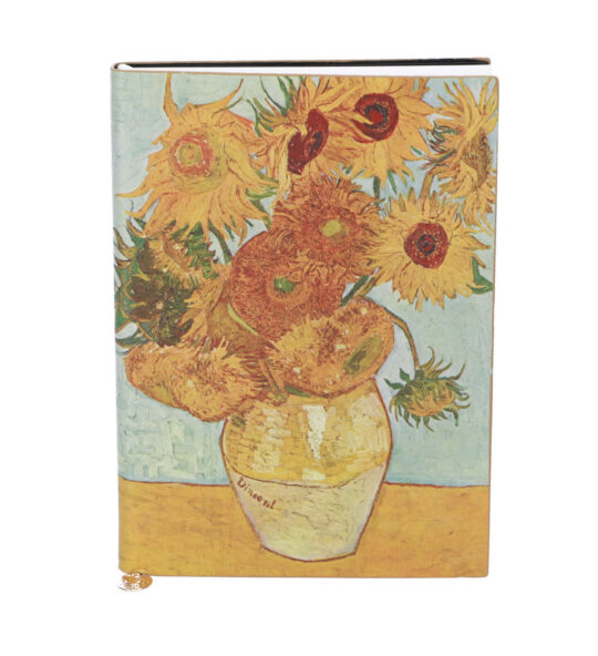 Beležka LEGAMI - A5, PU Flexy, Van Gogh, Sunflowers