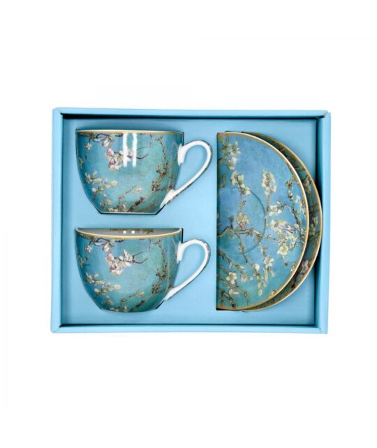 5-delni set skodelic VAN GOGH - mandljev cvet, 240 ml