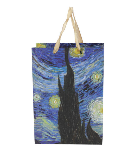 Darilna vrečka VAN GOGH - Starry Night, 21x10x30cm
