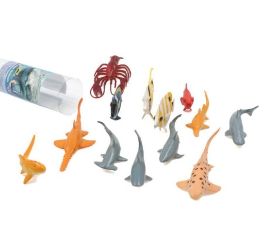 Figure WENNO - morske živali, 13 kos, 5-12 cm
