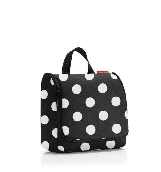 Toaletna torbica REISENTHEL Dots White - bela, pikčasta