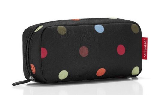 Kozmetična torbica REISENTHEL Mixed Dots - barvita, prostorna, praktična