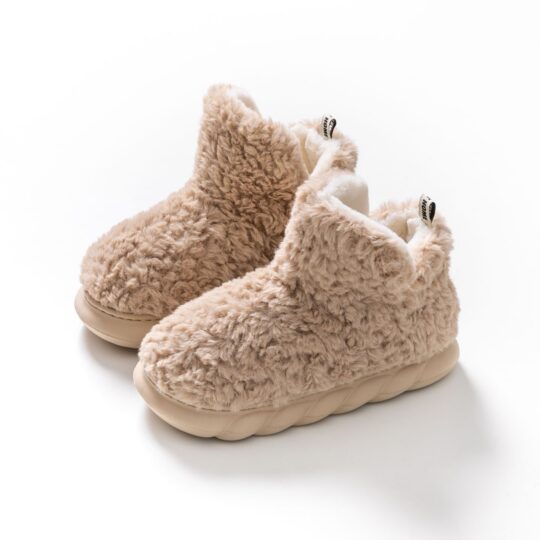 Copati HOME COLLECTION visoki - hišni, rjavi, 40-41