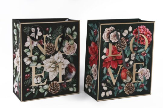 Darilna vrečka - Botanical, 26x33cm