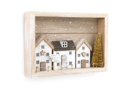 Stenska dekoracija House - 18 cm