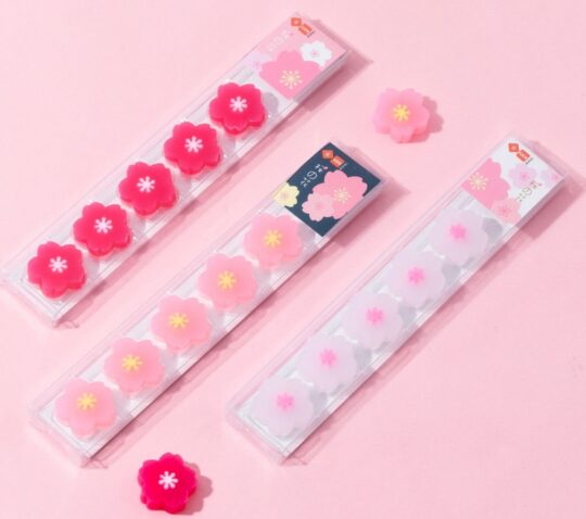 Radirka IIGEN - set, 5 kos, sakura