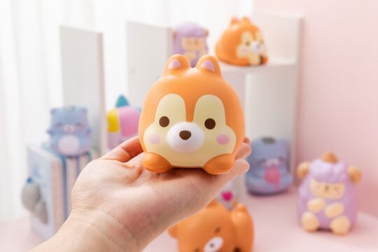 Igrača LAZY STARS mini squishy - veverica