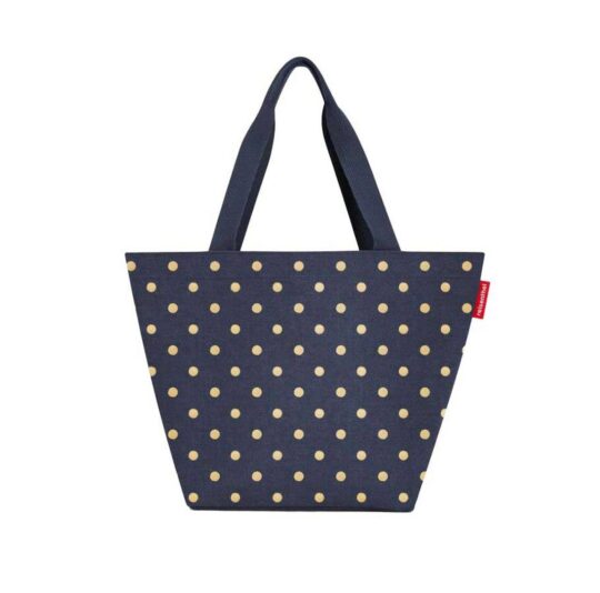 Nakupovalna torba REISENTHEL M - modra, metallic dots