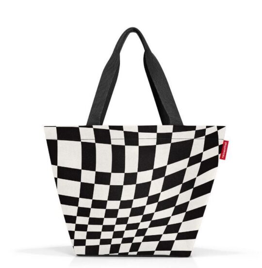 Nakupovalna torba REISENTHEL M - op-art, prostorna, vzdržljiva