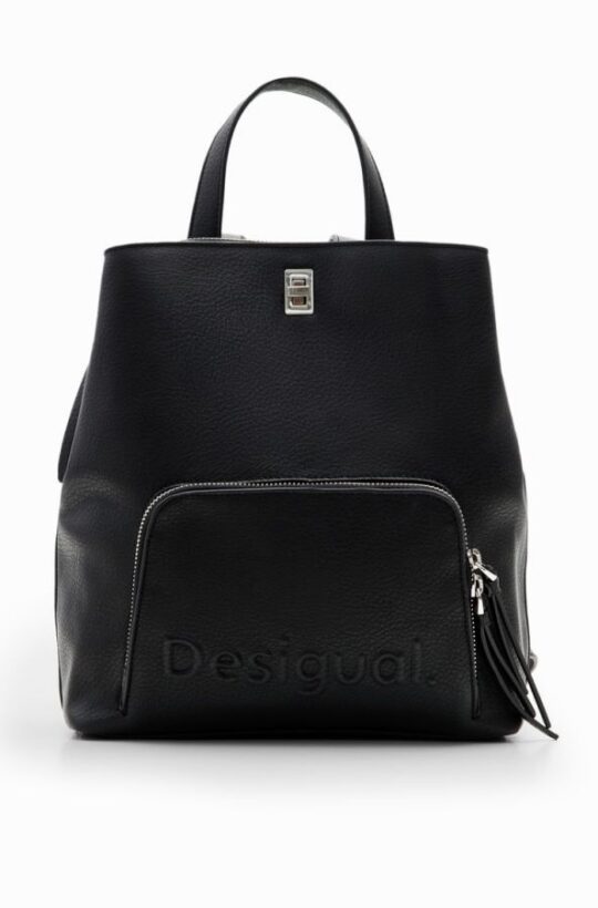 Modni nahrbtnik DESIGUAL - črn