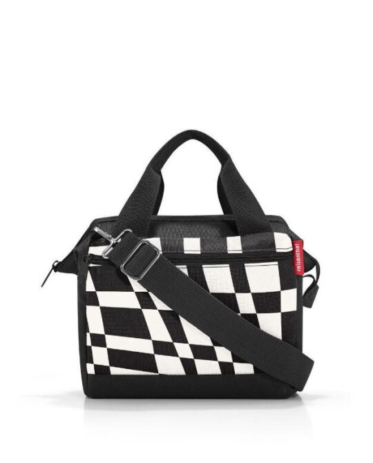 Torbica za čez ramo REISENTHEL Allrounder Cross - op-art, ženska, prostorna