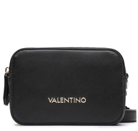 Torbica za čez ramo VALENTINO - črna, ženska