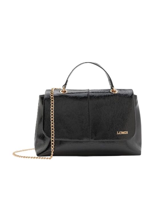 Torbica za čez ramo L CREDI Ordizana - črna, ženska, velika