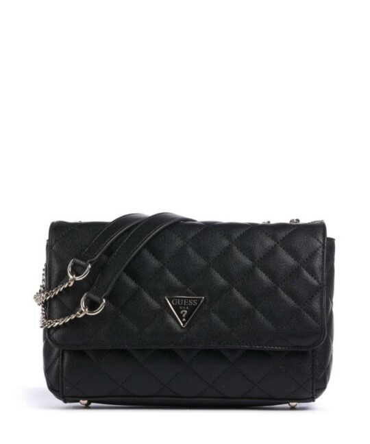 Torbica za čez ramo GUESS - črna