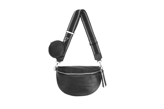 Torbica za čez ramo LS COLLECTION Paolo - črna