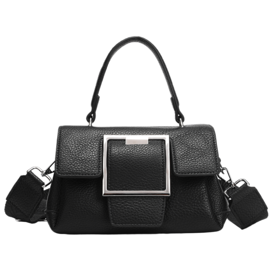 Torbica za čez ramo LS COLLECTION Paolo - črna