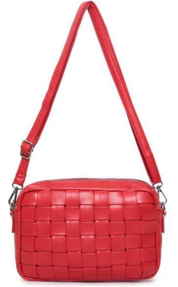 Torbica za čez ramo LS COLLECTION Dublin - rdeča