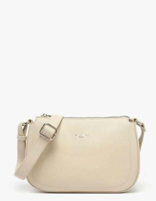 Torbica za čez ramo DAVID JONES - bela