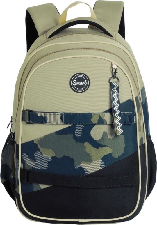 Šolski nahrbtnik UNDERGROUND Camu Mission - vzdržljiv, camu