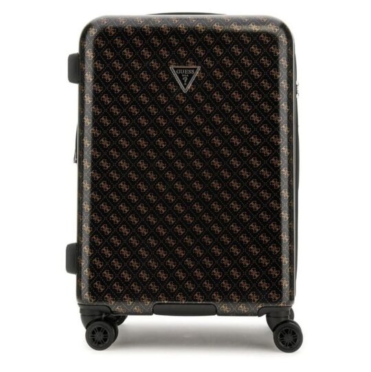 Kovček GUESS - rjav, velik