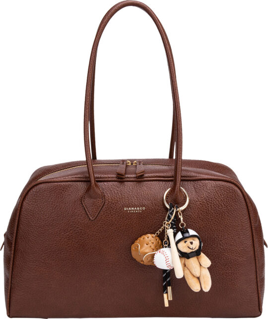 Potovalna torba LS COLLECTION Diana - rjava