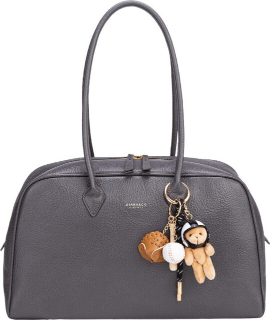 Potovalna torba LS COLLECTION Diana - siva