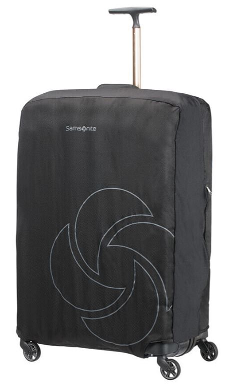 Prevleka za kovček Samsonite Global - črna, unisex